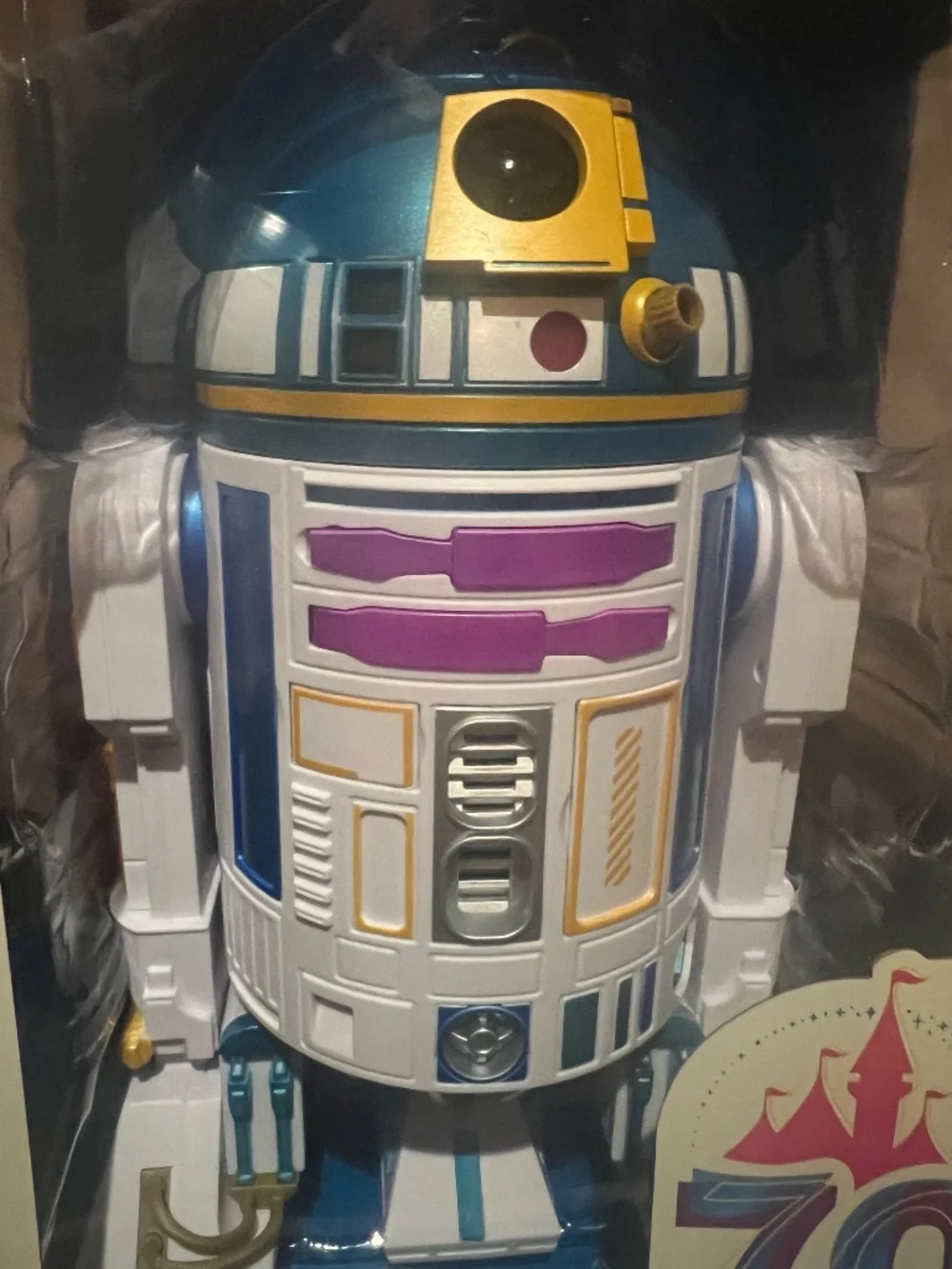 RARE R2-D2 R2-DL70 RC Droid Disneyland 70th Anniversary Limited Edition Toy